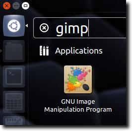 Abra o GIMP
