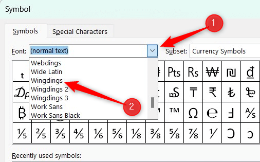 Como inserir setas em documentos do Microsoft Word imagem 7