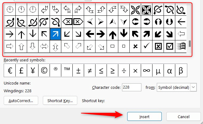 Como inserir setas em documentos do Microsoft Word imagem 8